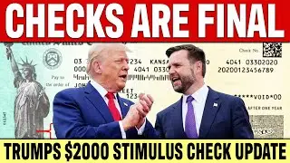 ПРОИСХОДИТ СЕЙЧАС! Обновление информации о стимулирующем чеке Трампа на 2000 долларов | Появились...