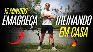 15 Minutos Treino em Casa - Corpo Todo | Queima Gordura e Emagrece em Casa I Hiit