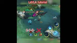 LAYLA SKILL AND COMBO- TUTORIAL MLBB ✅