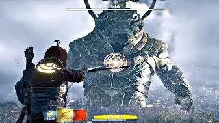 Assassin's Creed Origins - SOBEK God Max Level Boss Fight HARD Difficulty TRIAL OF GOD