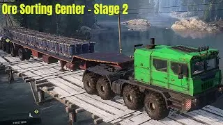Flooded Foothills - Ore Sorting Center (Stage 2) - SnowRunner Play Through Part 404