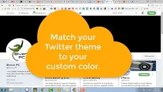 How To Add A Custom Color For Your Twitter Theme