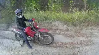 ABM X-MOTO ZR 200\ Лопатинский рудник