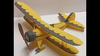 Dumas Free Flight Waco YMF-5