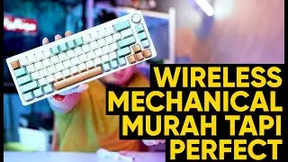 Wireless Mechanical Keyboard Bajet Paling Padu,Setanding Custom Keyboard! Review Zifriend ZA68 Pro