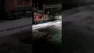 патриотический чс7 со скорым поездом