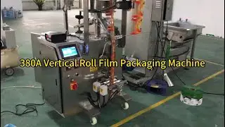 Automatic Vertical Roll Film Packing Machine for Fried Onion and Garlic Pillow Bag VFFS Packaging