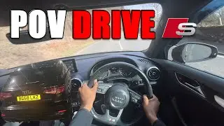 2018 AUDI A3 S LINE POV DRIVE