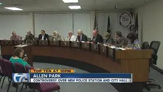 Controversy over new Allen Park police station and city hall