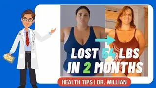 How She Lost 54 LBS In 2 Months Without Exercise And Diet | Health Tips