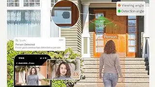 3MP 2K Window Camera,2.4GHz & 5GHz WiFi Indoor Cameras for Home Security with ChroMax