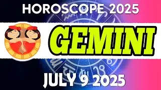 🟢ALL YOUR DREAMS COME TRUE 🟢🟢 daily horoscope 👀 horoscope for today GEMINI JULY 9 2025 ✅ daily ♊️