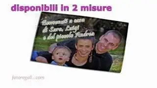 Zerbino personalizzato - Fotoregali.com