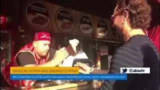 Dünyaca Ünlü Oyuncu Aamir Khan’ın Maraş Dondurması İle İmtihanı