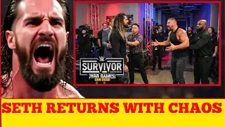 SETH ROLLINS RETURNS AFTER SURVIVOR SERIES 2025 AND TRIGGERS BACKSTAGE CHAOS