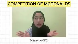 5.0 Competition of McDonalds