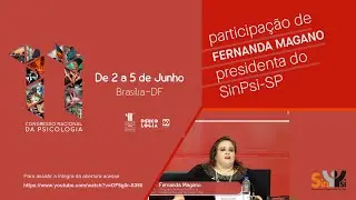 Abertura do 11º CONGRESSO NACIONAL DA PSICOLOGIA