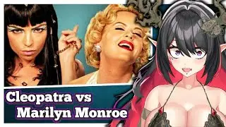 Elara Reacts To Cleopatra vs Marilyn Monroe. Epic Rap Battles of History