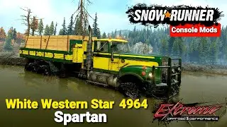 New Truck White Western Star 4964 Spartan In SnowRunner Phase 6 Update