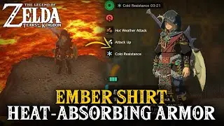 Ember Shirt Location (Goronbi River Cave Guide) | The Legend of Zelda: Tears of the Kingdom
