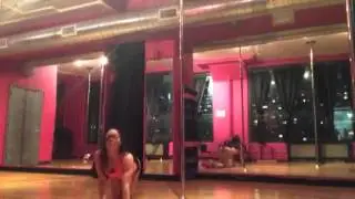 Spin Challenge 2015 - Outside Hook Free Hang to half twist