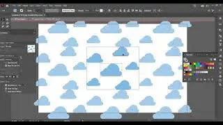 How to create Cloud pattern in adobe illustrator