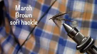 HCFF Marty Howard March Brown Soft Hackle