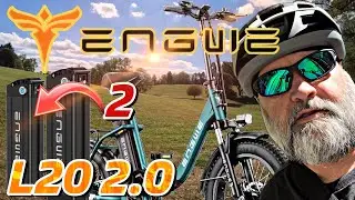 ENGWE L20 2.0 Ebike Range Test Review - Second Battery