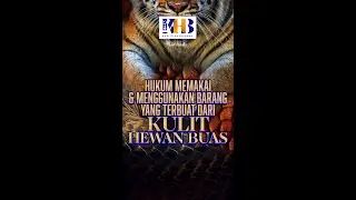 Hukum Memakai & Menggunakan Barang yang Terbuat dari Kulit Hewan Buas - Khalid Basalamah
