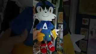 Peluche Klonoa comparaison (custom vs officielle) #Klonoa #plush #toys #comparison #cute #kawaii