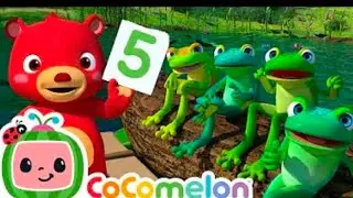 Five little speckled frogs ! learn number with Cocomelon Nursery Rhymes & kind song #cocomelon #grow