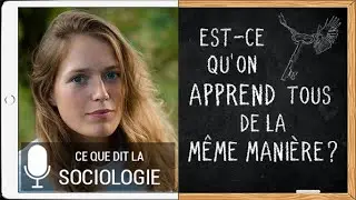 L'Apprentissage vu par la Sociologie [PODCAST #1]