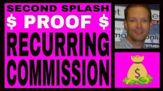 Second Splash Review - INCOME $ PROOF - Recurring Income Commission - FREE To JOIN & EARN!!!