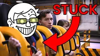 STEVE got STUCK on the SMILER 😱😱