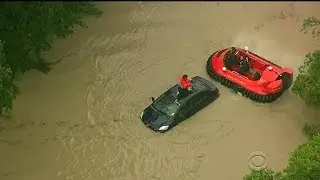 Hundreds rescued from Texas flood waters