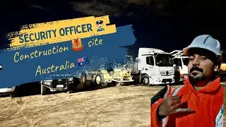 12-Hour Shift as a Security Officer👮🏻‍♂️ in Australia 🇦🇺