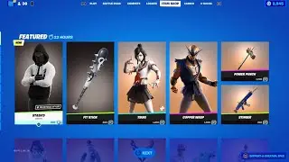 *NEW* Stash&rsquo;d Skin! & *NEW* Fit Stick Pickaxe! (Fortnite Battle Royale)