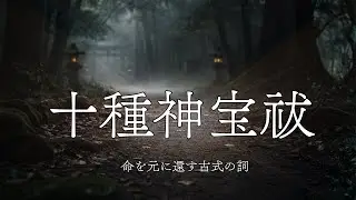 十種神宝祓 ― 命を元に還す古式の詞 #十種神宝祓 #祝詞 #神道 #Norito