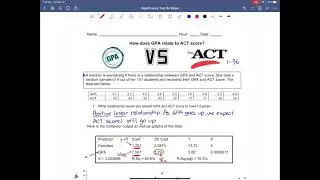 Stats Medic   Significance Tests for Slope Video