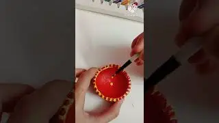 Diya decoration 🪔😍#Diwalidecoration #Youtubeshorts #shorts
