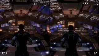 Mass Effect 3 Xbox 360 vs Playstation 3 vs PC Comparison HD