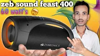 Zebronics Zeb Sound Feast 400 !! 11 Hour Battery ₹ - 3300 😎 Full Review !! 
