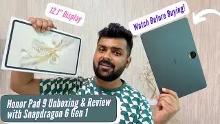 Honor Pad 9 Unboxing & Review: Room For Improvement!