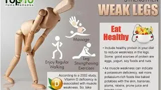 Home Remedies for Weak Legs
