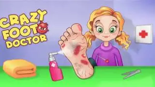 Crazy foot doctor -games for kids -doctor games -crazy doctor game -funny game -online games 4 kids