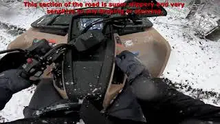 AODES 525L | This ATV Handles Snow WAY Better Than I Thought