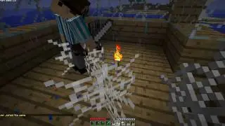 Minecraft 1.5 - Rain, Supercharged Creepers and Sticky Webs!