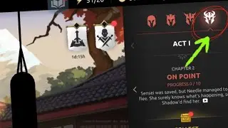 Shadow Fight Shades | Act I Bosses but MAX Difficulty