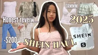$200 SUMMER SHEIN HAUL 2025!|Try On|Real and Honest reveiw.....|shein haul|summer 2025|