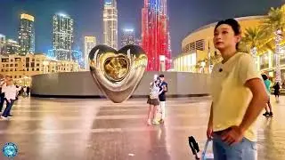 Dubai Amazing Burj Khalifa, City Center Walking Tour #Dubai